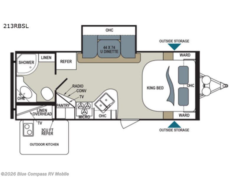 Used 2018 Dutchmen Aerolite Luxury Class 213RBSL available in Theodore, Alabama