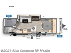 Used 2025 Forest River Cherokee Grey Wolf 26DBH available in Theodore, Alabama