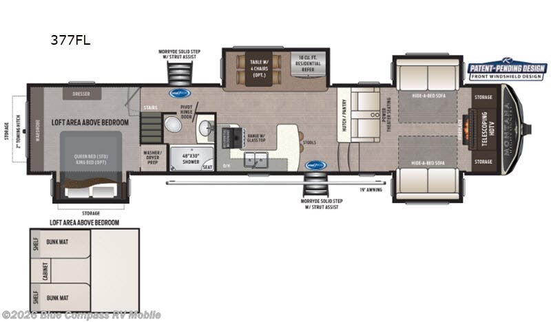 Used 2020 Keystone Montana High Country 377FL available in Theodore, Alabama