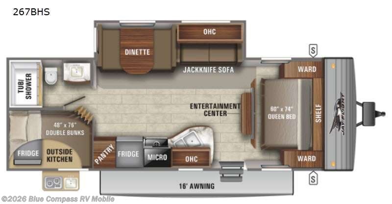 Used 2021 Jayco Jay Flight SLX 8 267BHS available in Theodore, Alabama