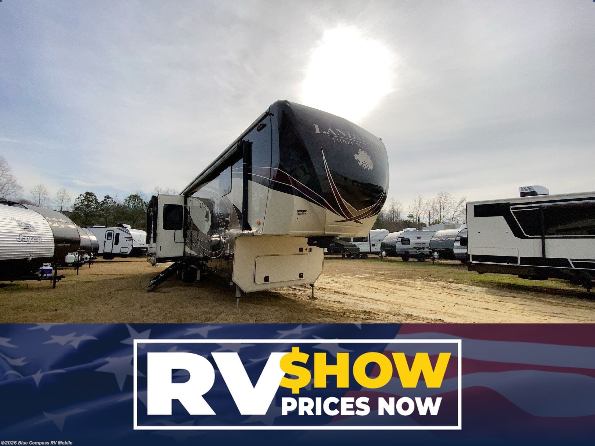 Used 2017  Heartland Landmark 365 Oshkosh by Heartland from Blue Compass RV Mobile in Theodore, AL