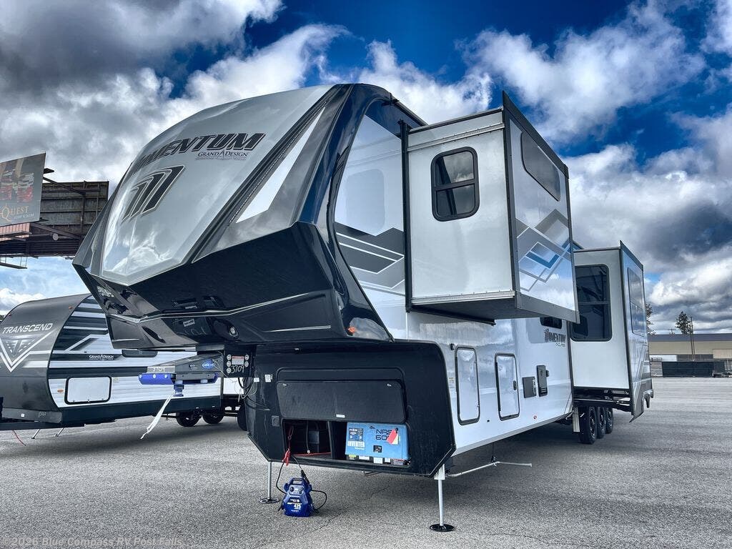 New 2025 Grand Design Momentum M-Class 414M available in Post Falls, Idaho