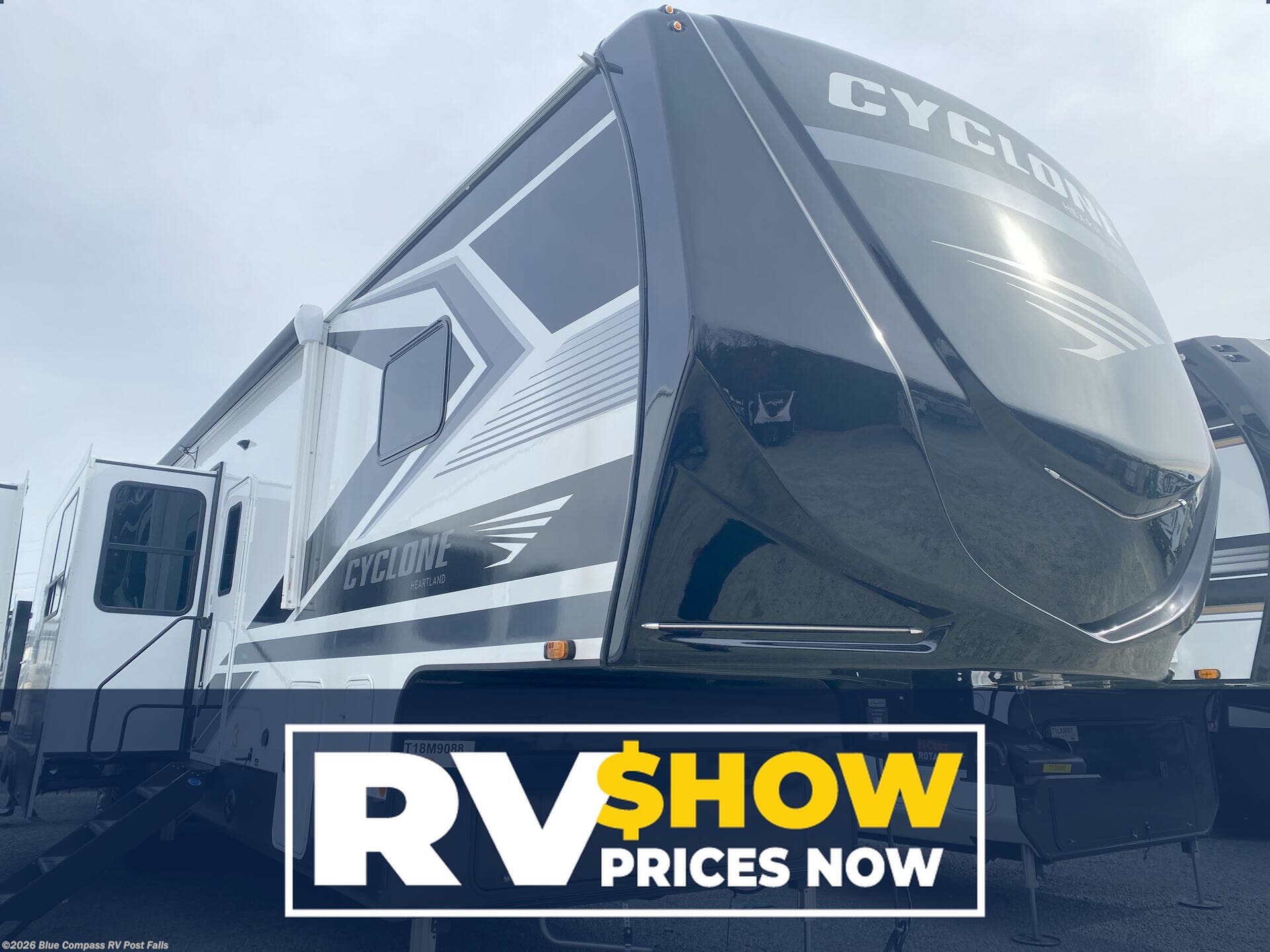 New 2026 Heartland Cyclone 3913 available in Post Falls, Idaho