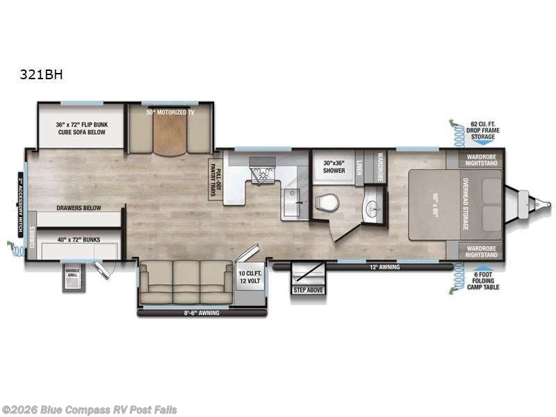 New 2026 Alliance RV Delta 321BH available in Post Falls, Idaho