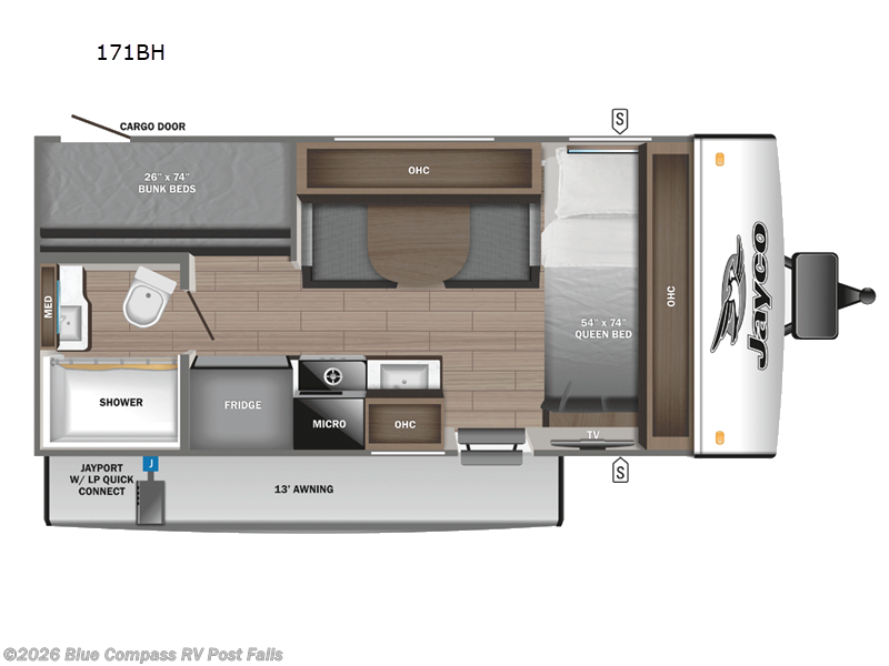 Used 2025 Jayco Jay Feather Micro 171BH available in Post Falls, Idaho