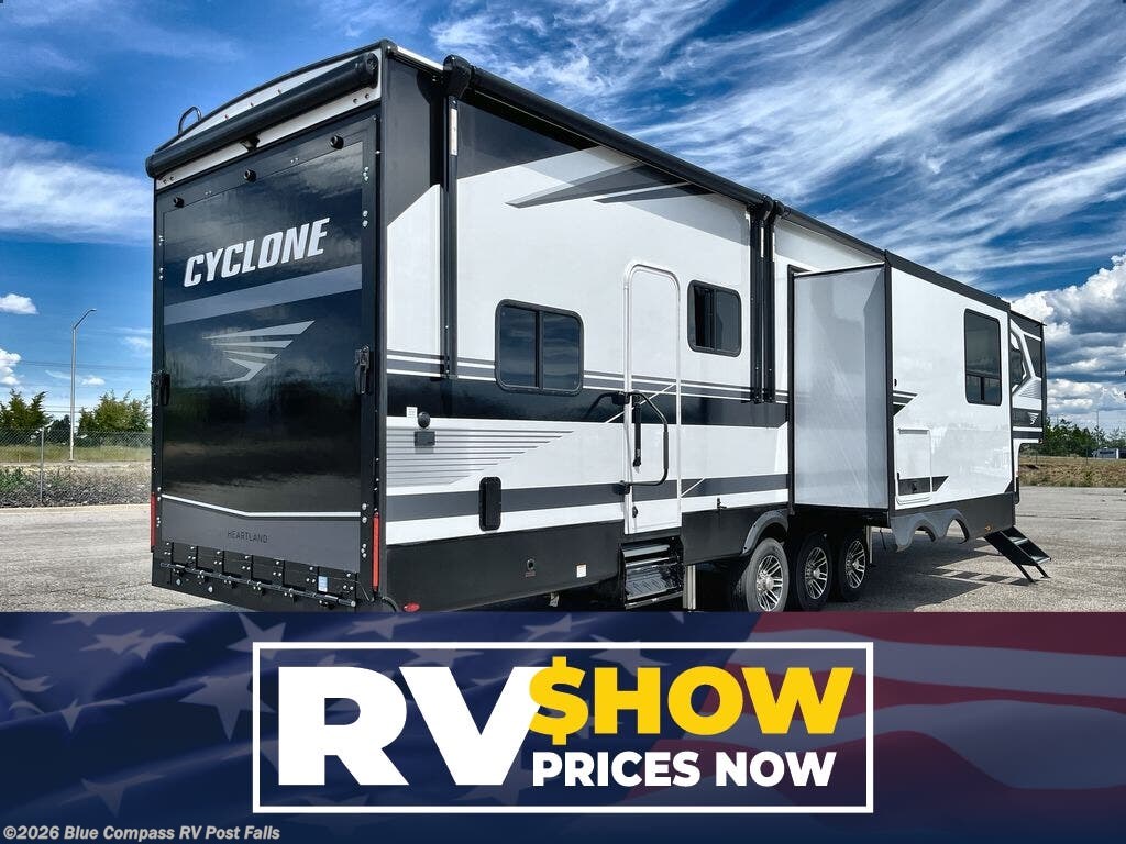 New 2027 Heartland Cyclone 3913 available in Post Falls, Idaho