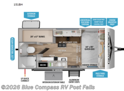 New 2027 Grand Design Transcend One 151BH available in Post Falls, Idaho