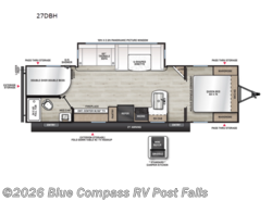 New 2027 Forest River Aurora 27DBH available in Post Falls, Idaho