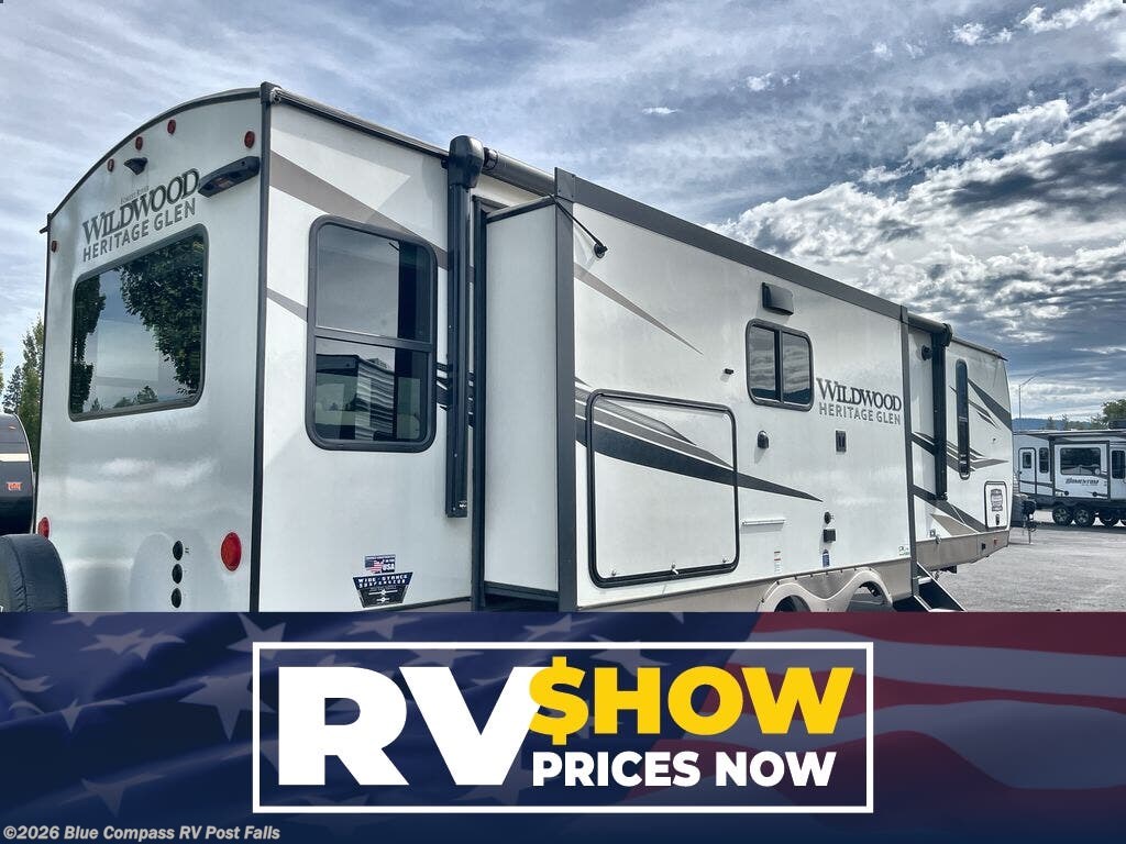 Used 2023  Forest River Wildwood Heritage Glen 273RL by Forest River from Blue Compass RV Post Falls in Post Falls, ID