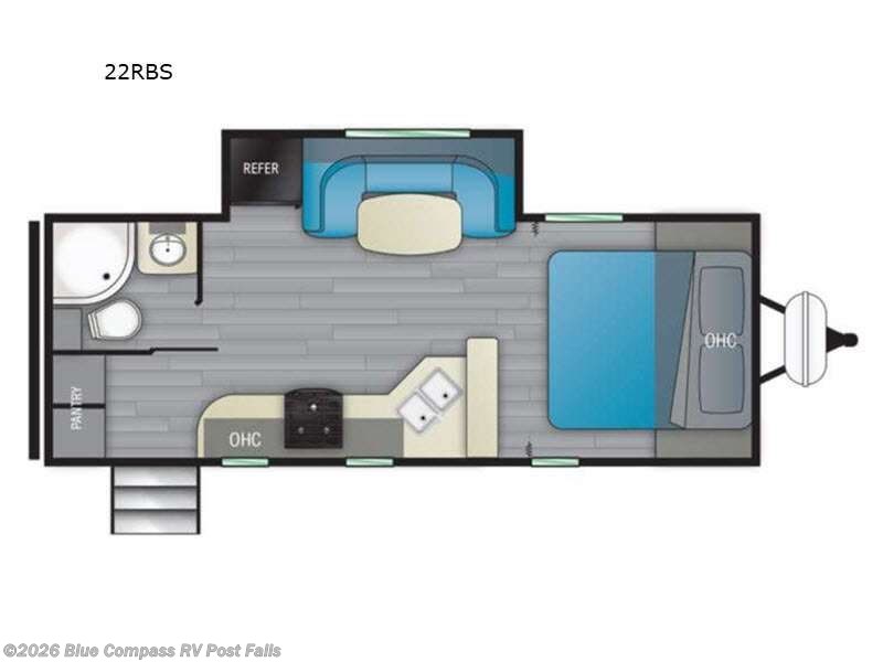 Used 2022  Heartland North Trail 22RBS by Heartland from Blue Compass RV Post Falls in Post Falls, ID