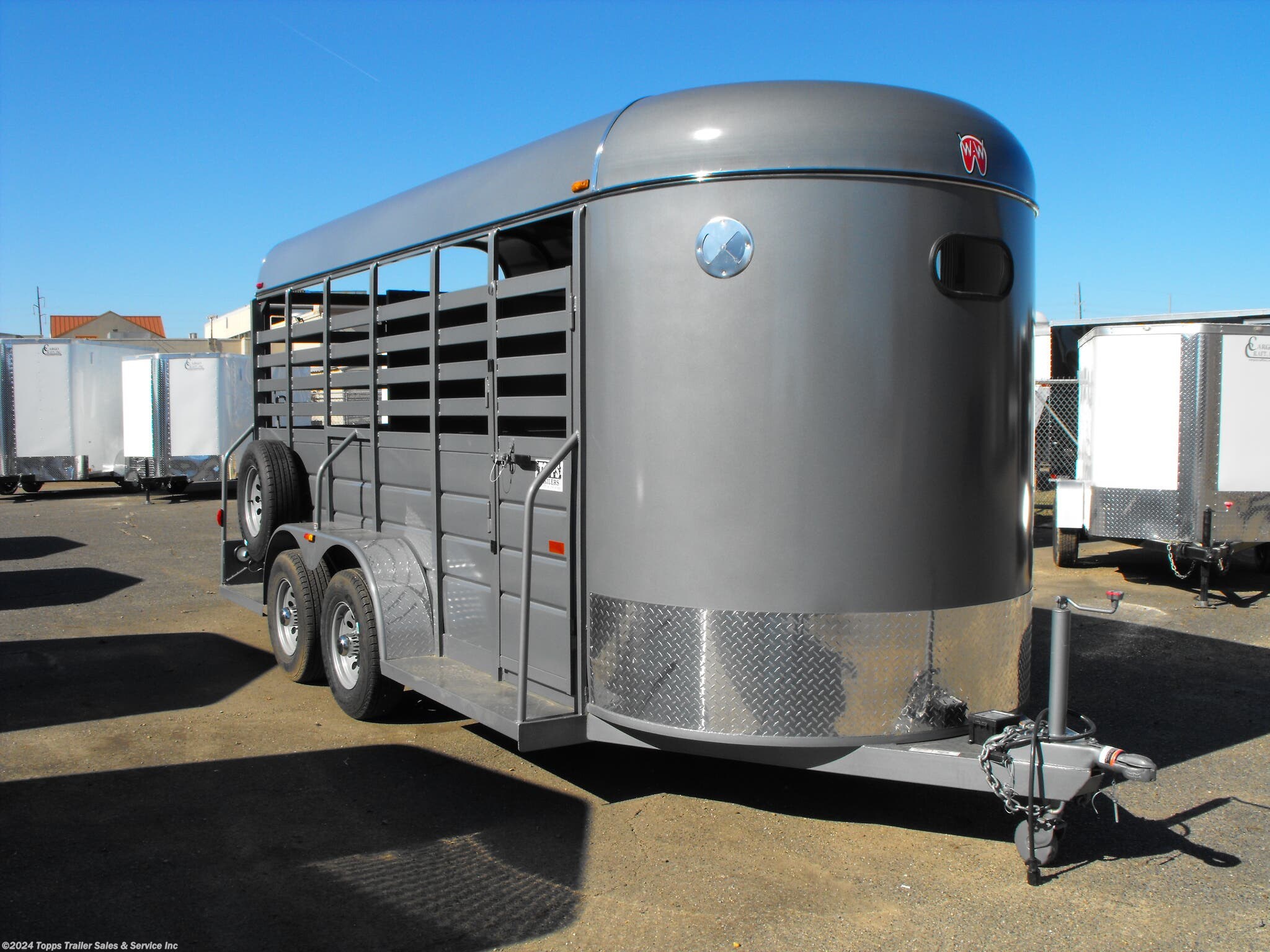 Livestock Trailer - 2020 W-W Trailer 6X16 STOCK | TrailersUSA