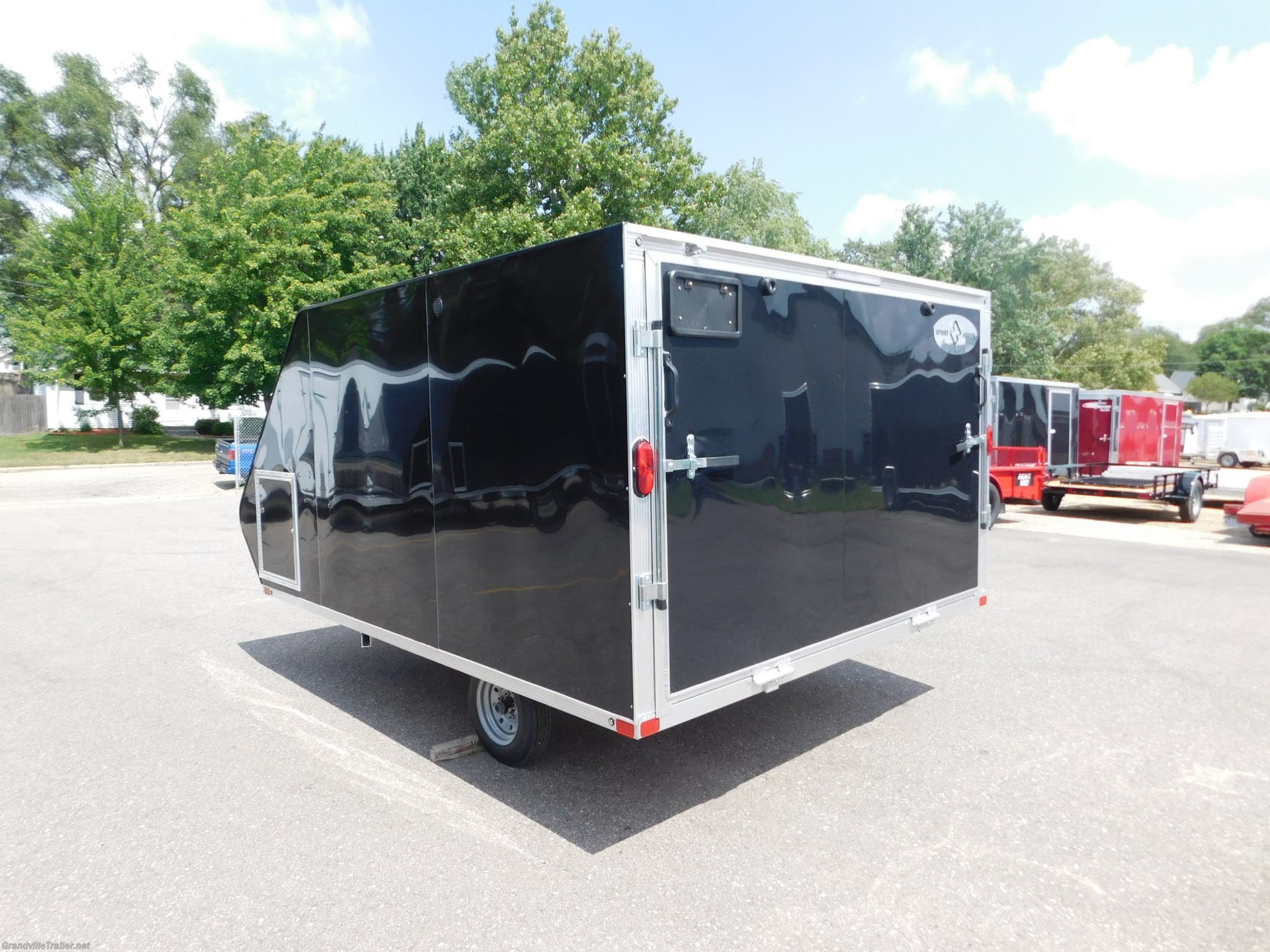 Snowmobile 2021 Sport Haven HYBRID TRAILER AH1285E TrailersUSA