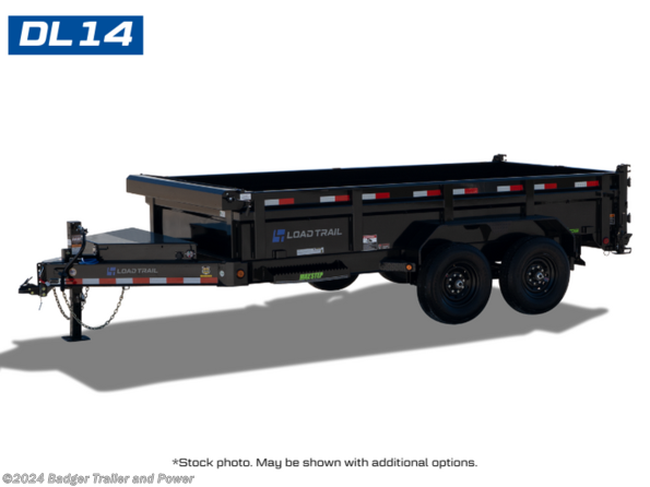 2024 Load Trail DL 83" x 14' Tandem Axle Dump Low-Pro Dump Trailer available in De Pere, WI