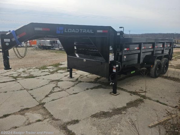 2024 Load Trail DG 83" x 16' Tandem Axle Gooseneck Low-Pro Dump Trail available in De Pere, WI