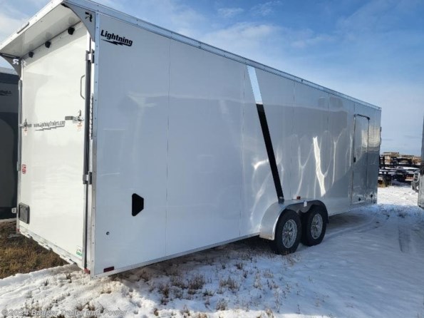 2024 Lightning Trailers LTFES Snowmobile TA 7 X 19 X 7 TALL TANDEM SNOWMOBILE/UTV TRAILER available in De Pere, WI