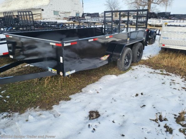2023 H&H 82 X 14 7000# TANDEM SOLID SIDE UTILITY TRAILER available in De Pere, WI