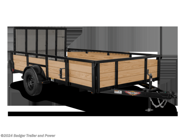 2023 H&H H7610WS-030 76 X 10 WOODSIDE UTILITY TRAILER available in De Pere, WI