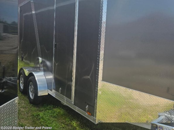 2025 Lightning Trailers LTFES714TA2 7 X 14 X 7 TALL ALUMINUM V NOSE CARGO TRAILER 7000 available in De Pere, WI