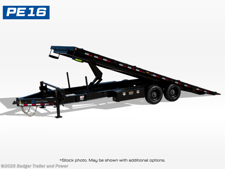 2025 Load Trail PE 102" x 22' Tandem Pintle Hook Equipment Tilt Deck