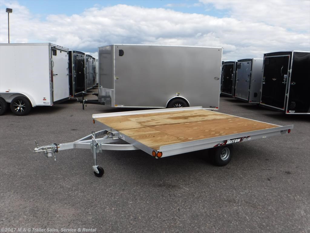 Snowmobile 2018 Triton Trailers XT10101 Tilt 2 Place Snowmobile