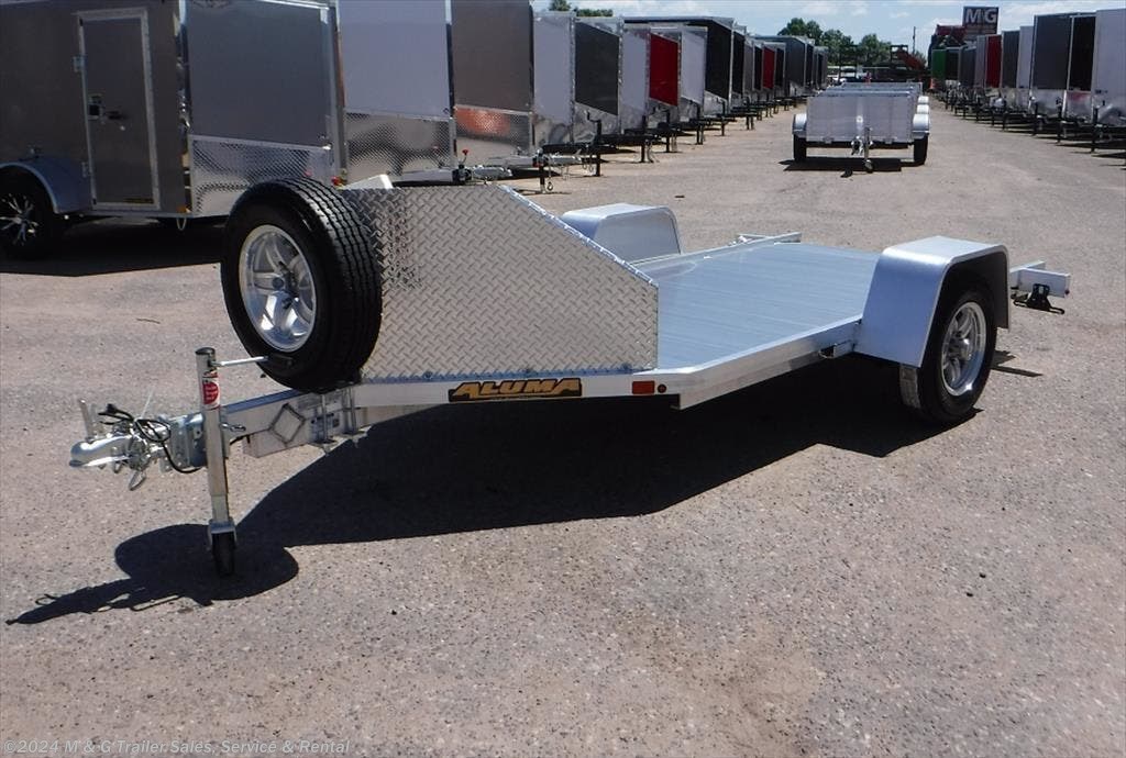 Motorcycle Trailer - 2020 Aluma MC10 Aluminum Motorcycle Trailer