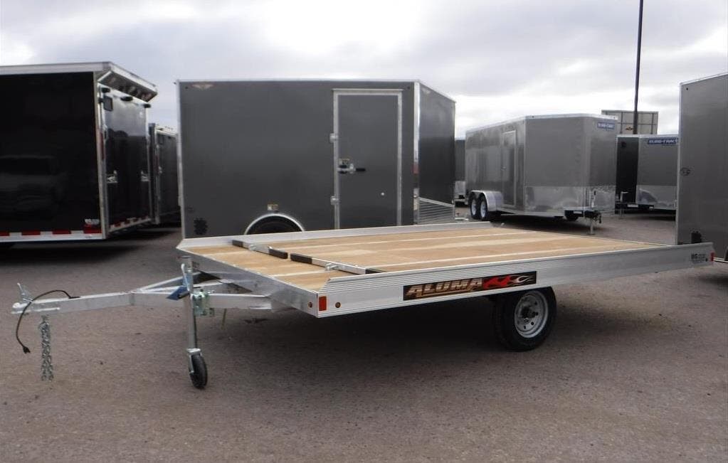 Snowmobile 2020 Aluma 8612T Aluminum Tilt Bed Snowmobile Trailer
