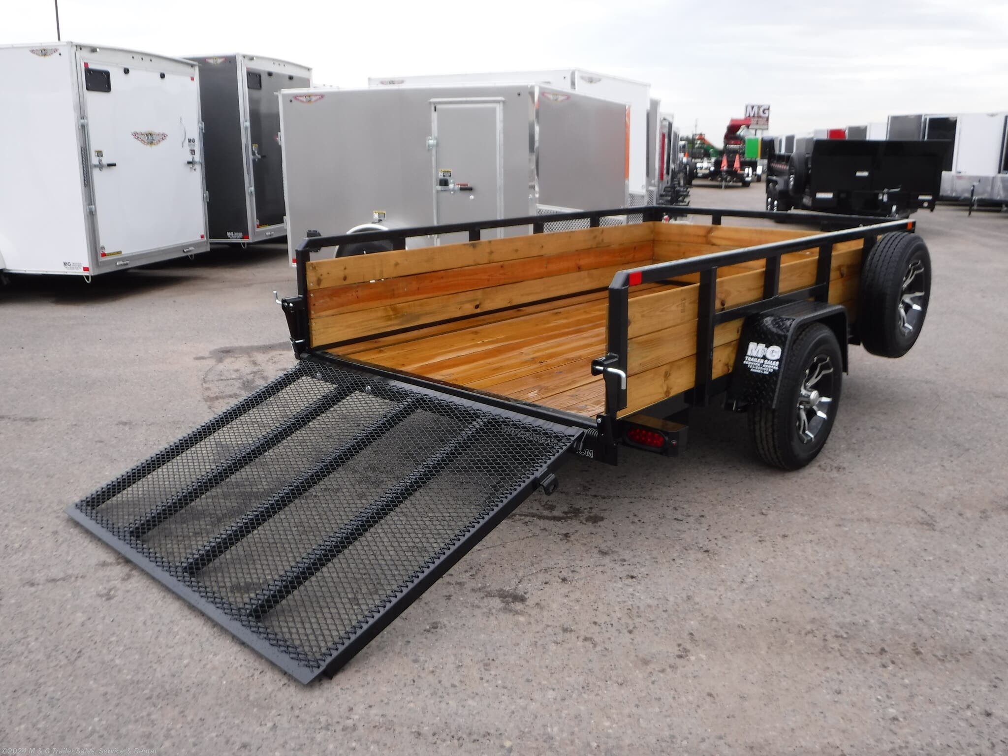 Utility Trailer - 2020 Sure-Trac 6 x 10 Three Board Utility 3k