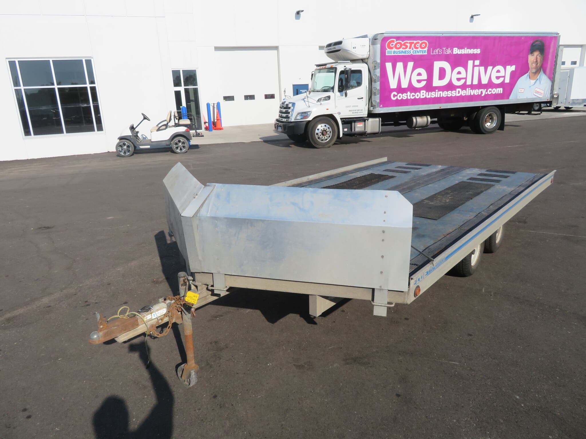 Utility Trailer 1994 FLOE 8 x 14 Snowmobile Trailer TrailersUSA