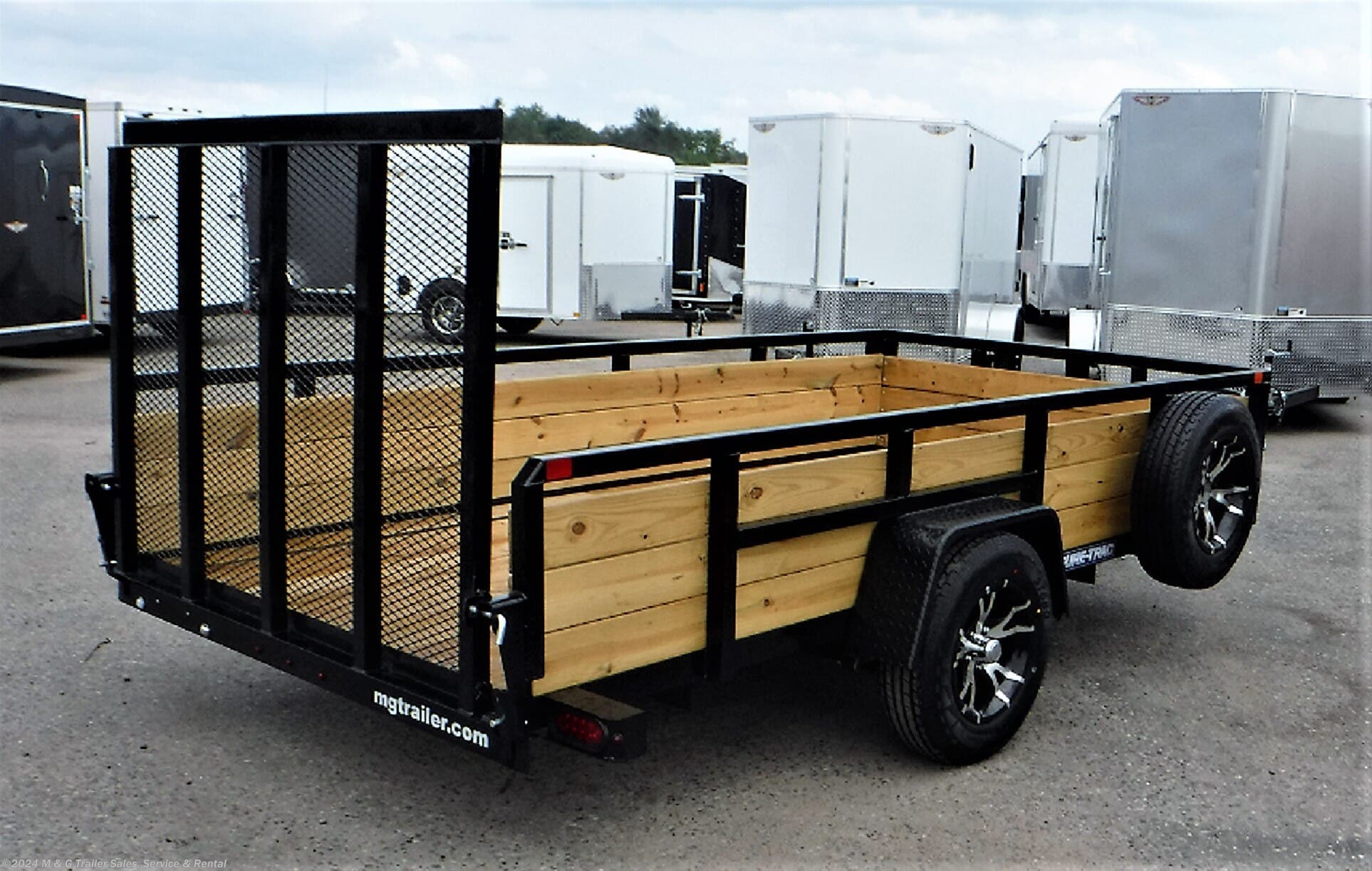 Utility Trailer - 2020 Sure-Trac 7 x 12 Three Board Utility | TrailersUSA