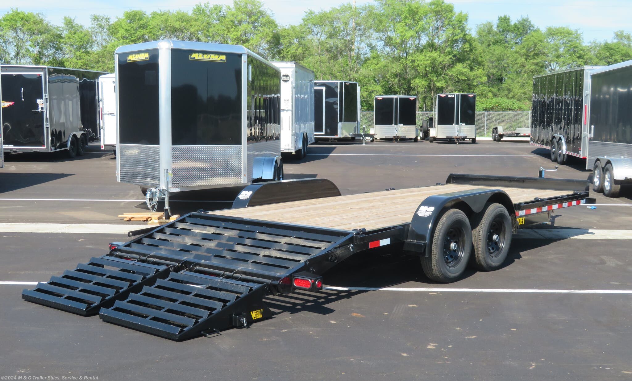 Flatbed/Flat Deck (Heavy Duty) - 2020 Big Tex 10ET 20 | TrailersUSA