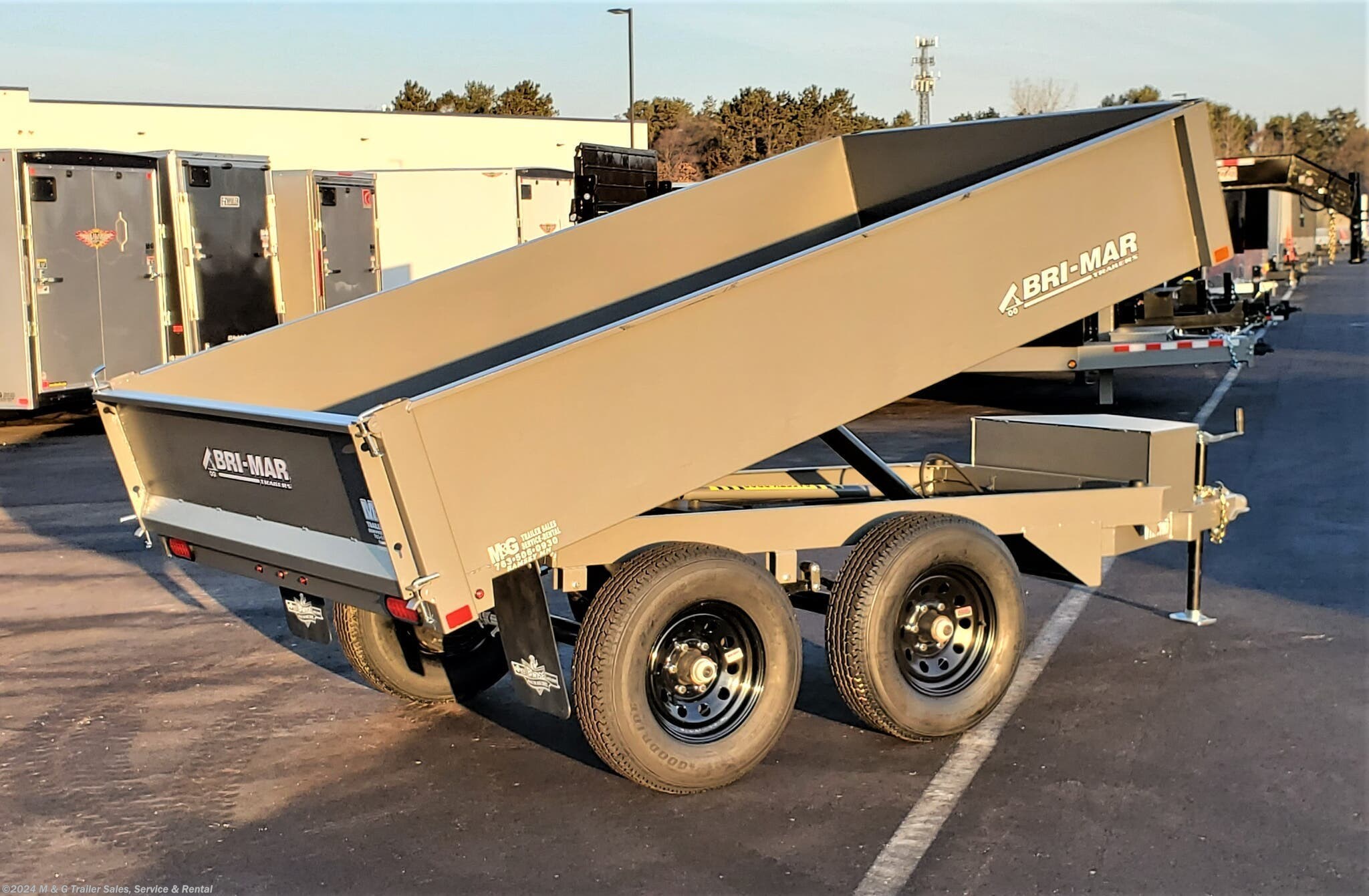 New BWISE Dump trailers for sale