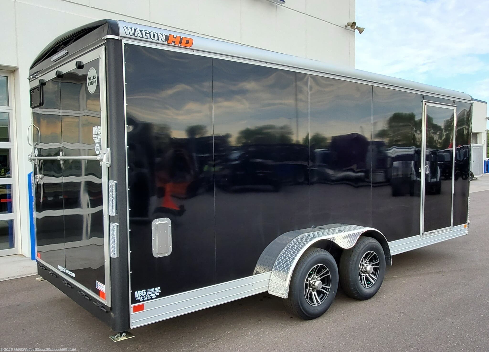 7x20 Cargo Trailer for sale | New Wells Cargo Wagon HD 7x20 Tandem Axle ...