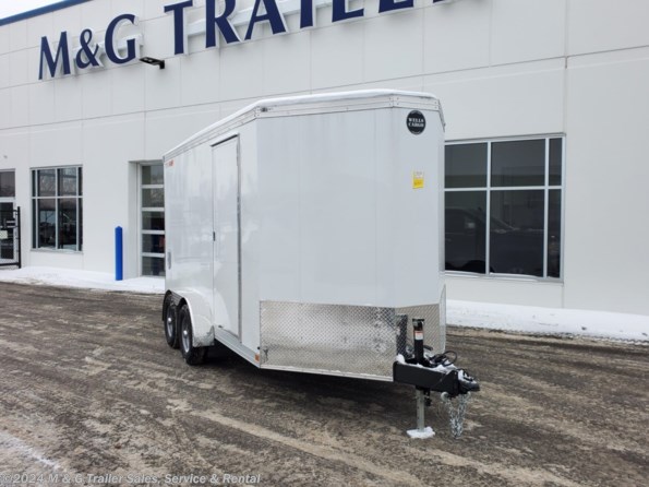 2022 Wells Cargo Wagon HD  7x14 Tandem Axle Cargo Trailer - WHITE available in Ramsey, MN