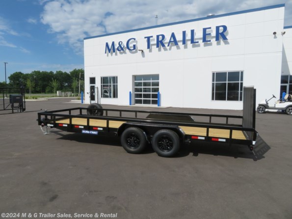 2022 Sure-Trac 82X22 10K Tube Top Utility Trailer available in Ramsey, MN