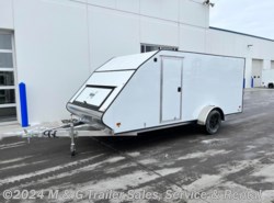 2022 Mission Trailers 7x16 Low Pro Enclosed Snowmobile Trailer - WHITE