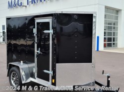 2022 RC Trailers 5x8SA Enclosed Cargo - Black