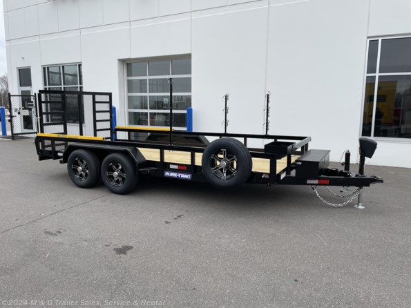 2022 Sure-Trac 82x16 10K Landscape Utility Trailer available in Ramsey, MN
