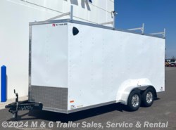 2022 RC Trailers 7x16TA Enclosed 7' Int Cargo - White