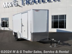 2022 H&H 6x10 Enclosed 6'6" Int Cargo - White