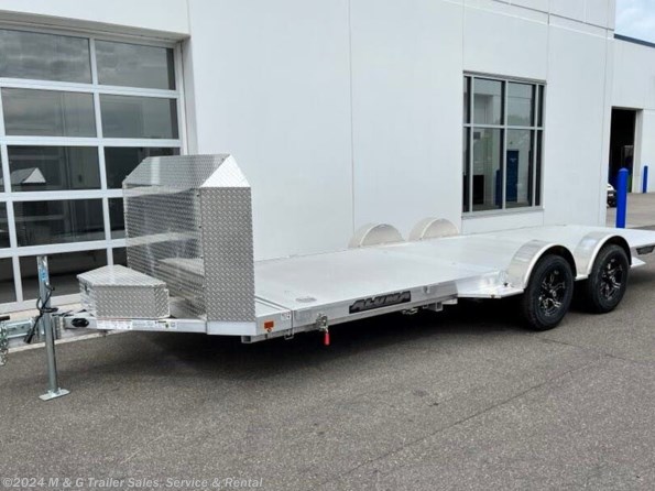 2023 Aluma 8220H Low Profile Tilt Aluminum Car Hauler available in Ramsey, MN