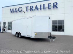 2022 Wells Cargo Wagon HD 8.5x20 Tandem Axle Cargo Trailer - White