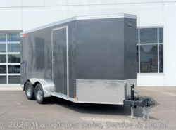 2022 Wells Cargo Wagon HD 7x14 Tandem Axle Cargo Trailer - Charcoal