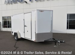 2022 H&H 6x12 Enclosed 6'6" Int Cargo - White