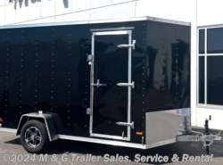 2022 RC Trailers 7x12SAE Aluminum Enclosed Cargo 7' int. - Black