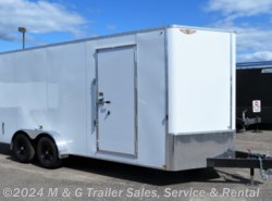 2023 H&H 7x16TA Enclosed 7' Int 7K Cargo Barn Doors- White