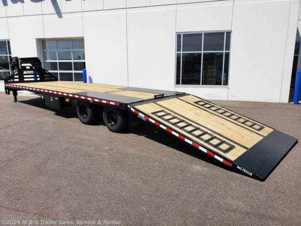 2023 Midsota FB36 Gooseneck Deck-over 25k - Black available in Ramsey, MN