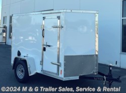 2023 RC Trailers 5x8SA Enclosed Cargo - White