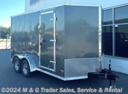 2023 RC Trailers 7x14TA Enclosed 7' Int Cargo - Charcoal