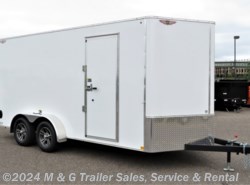 2023 H&H 7x16TA Enclosed 7' Int Cargo - White