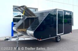 2023 Triton Trailers TC128 Enclosed Snowmobile Trailer - Black